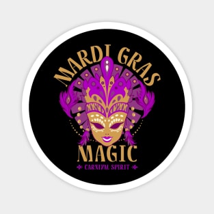 MARDI GRAS MAGIC Magnet